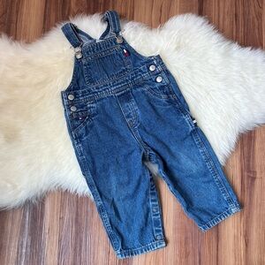 Vintage Tommy Hilfiger Denim Overalls • Size 12/18M
